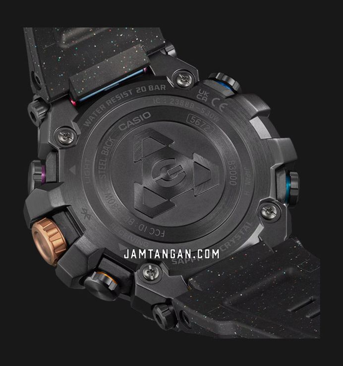 Casio G-Shock MT-G MTG-B3000DN-1AJR Diffuse Nebula Analog Dial Black Resin Band (JDM)
