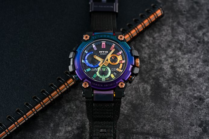 Casio G-Shock MT-G MTG-B3000DN-1AJR Diffuse Nebula Analog Dial Black Resin Band (JDM)