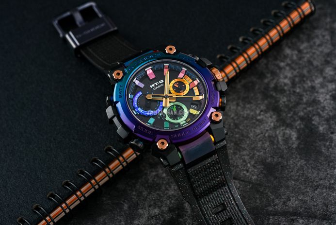 Casio G-Shock MT-G MTG-B3000DN-1AJR Diffuse Nebula Analog Dial Black Resin Band (JDM)