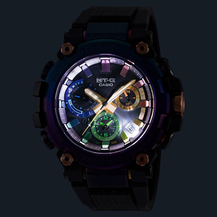 Casio G-Shock MT-G MTG-B3000DN-1AJR Diffuse Nebula Analog Dial Black Resin Band (JDM)