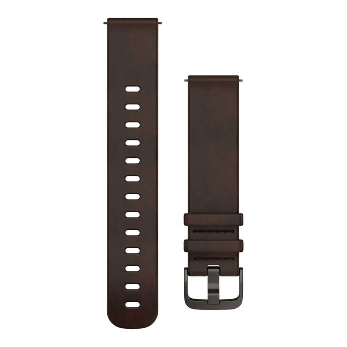 Strap Garmin Quick Release 010-12932-59 20mm Brown Leather Band