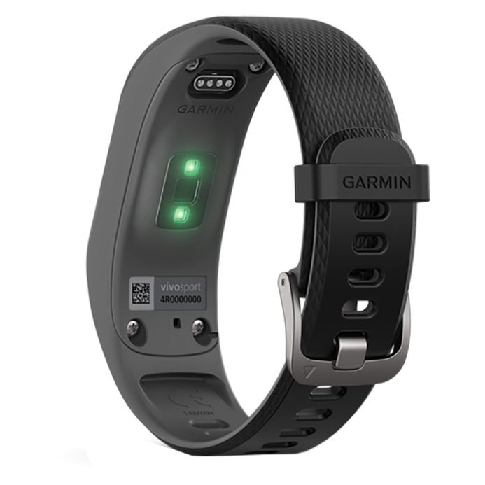 Garmin Vivosport 010-01789-A0 Slate Digital Dial Black Rubber