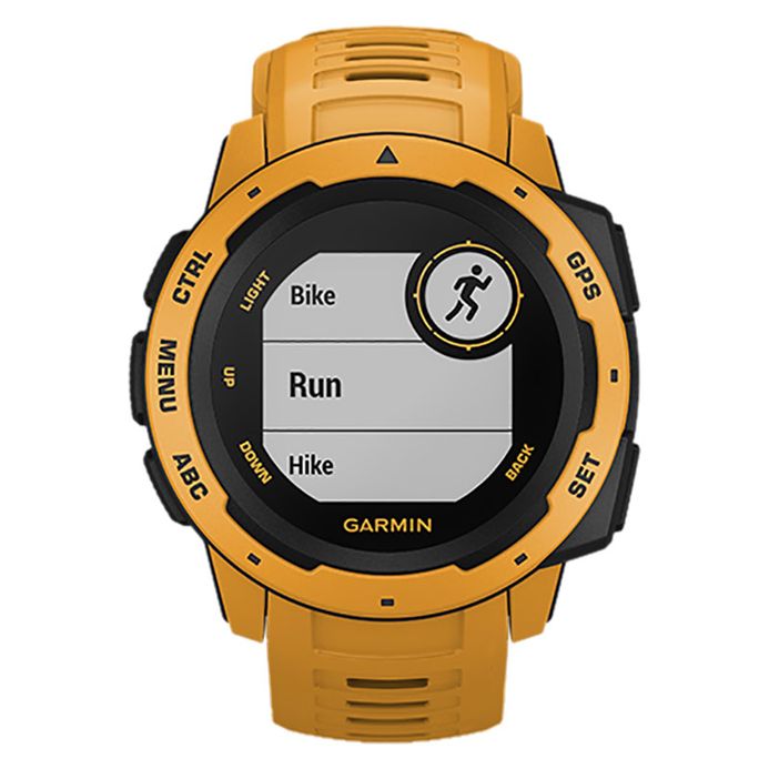 Garmin Instinct 010-02064-44 Sunburst Digital Dial Yellow