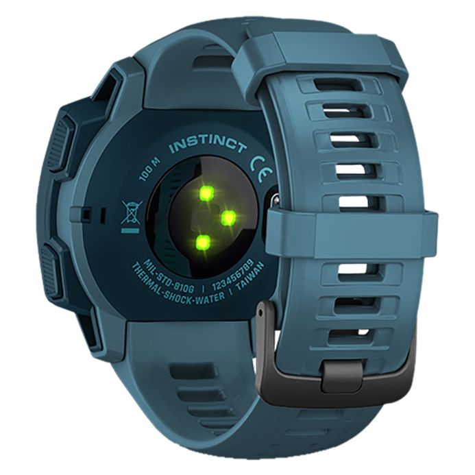 Garmin Instinct 010-02064-54 Lakeside Digital Dial Blue Rubber