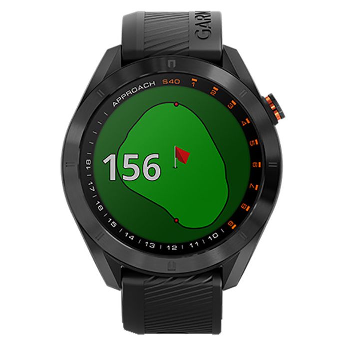Garmin 010-02140-51 Approach S40 Digital Dial Black Rubber Strap