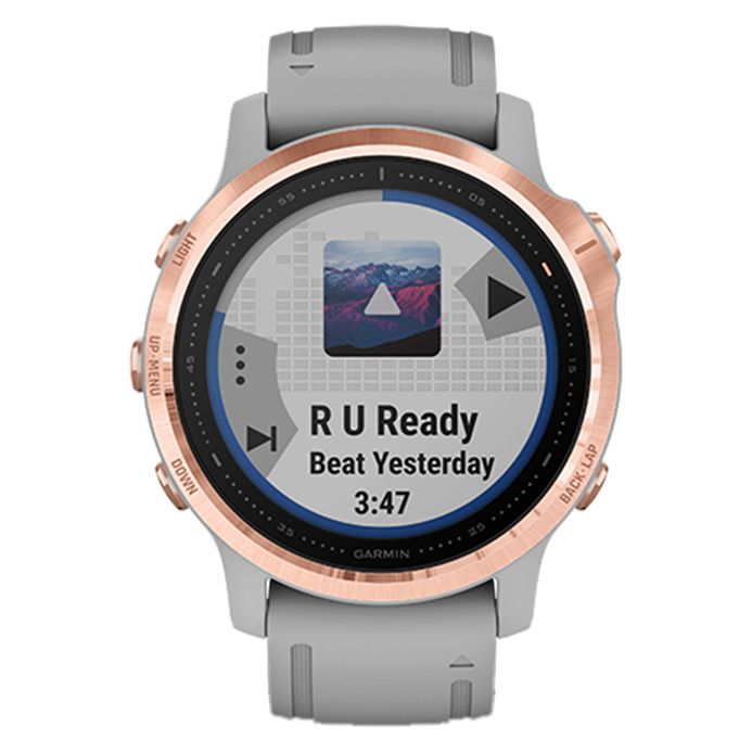 Garmin Fenix 6S 010-02159-75 Smartwatch Rose Gold-Tone Digital