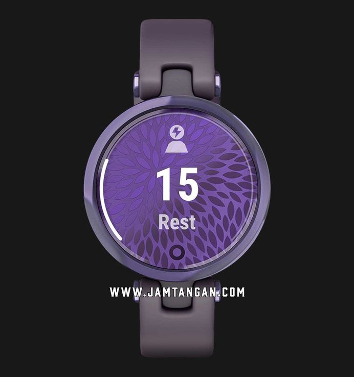 Garmin Lily 010-02384-52 Smartwatch Midnight Orchid Digital Garmin Lily 010-02384-52 Smartwatch Midnight Orchid Digital