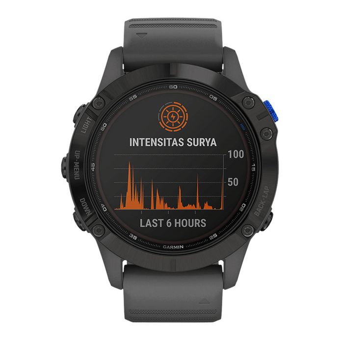 Garmin Fenix 010-02410-40 Smartwatch Pro Solar Digital Dial Dark