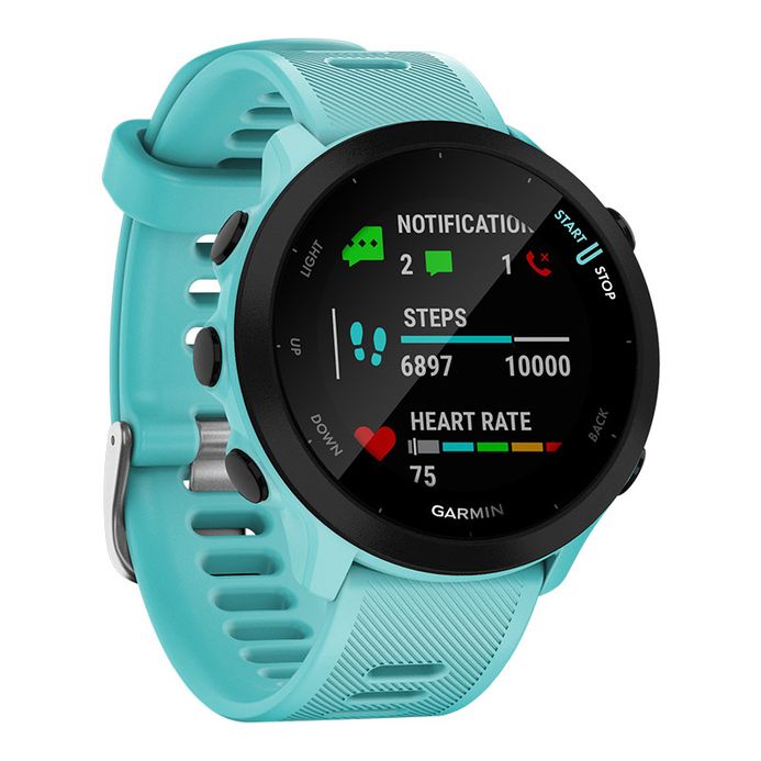 Garmin Forerunner 55 010-02562-52 Smartwatch Digital Dial Blue