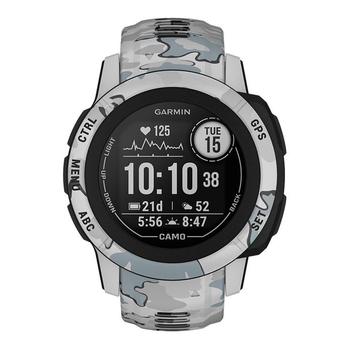 Garmin Instinct 2S 010-02563-63 Smartwatch Camo Edition Digital Dial Mist  Camo Rubber Strap