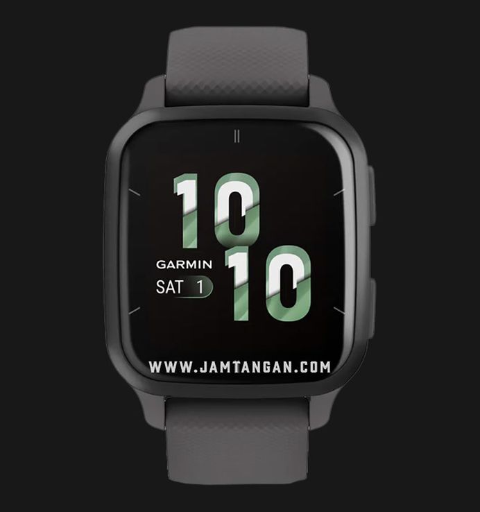 Garmin Venu Sq 2 010-02701-80 Smartwatch Digital Dial Shadow Gray Silicone Strap