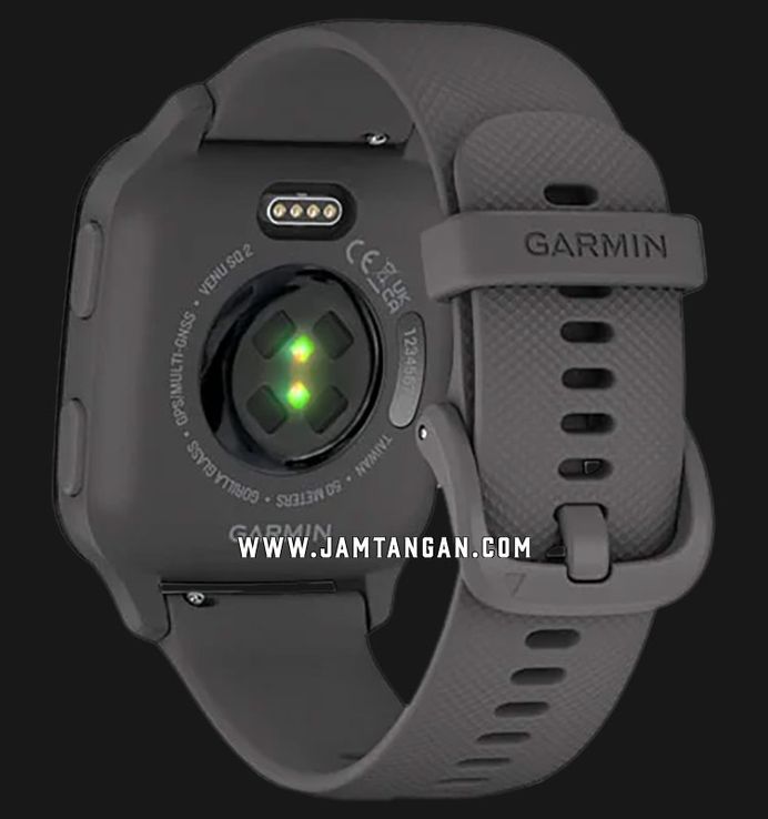 Garmin Venu Sq 2 010-02701-80 Smartwatch Digital Dial Shadow Gray Silicone Strap