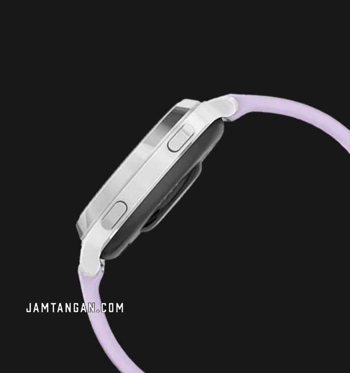 Garmin Lily 2 Active 010-02891-51 Smartwatch Digital Dial Silver with Purple Jasmine Silicone Band