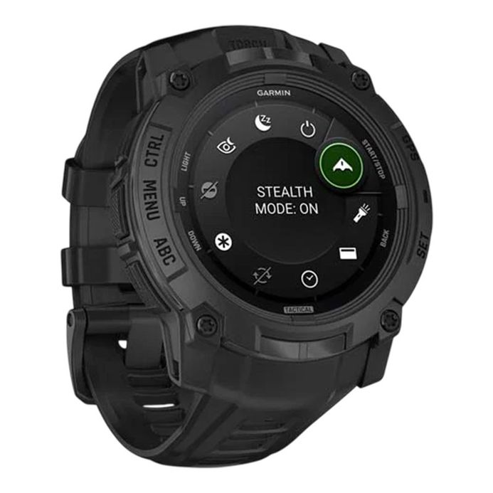 Garmin Instinct 010-03020-90 Smartwatch Rugged Outdoor GPS AMOLED  Tactical Edition Silicone Band