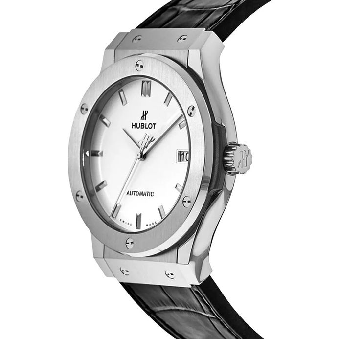 Hublot Classic Fusion Titanium Opaline Colored Dial