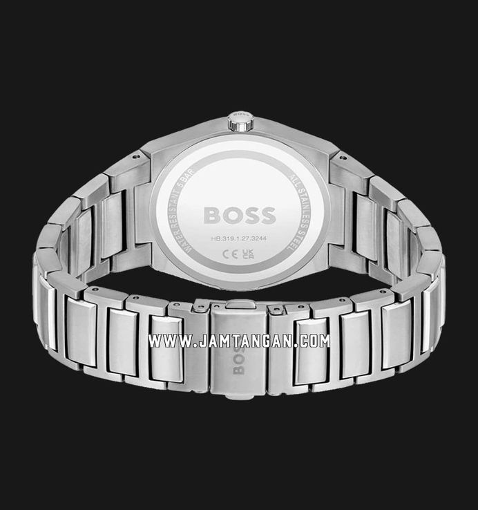 Hugo Boss Steer 1502670 Ladies Light Peach Dial Stainless Steel Strap