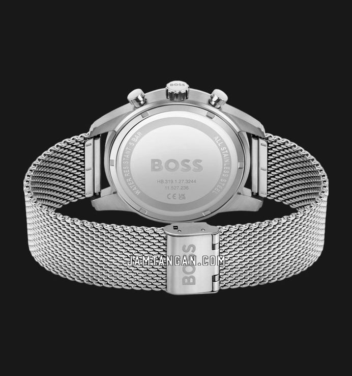 Boss Skymaster HB1513838 - Goudkleurig Herenhorloge Met Zwarte Wijzerplaat En Chronograaf Diameter 44 Mm 1