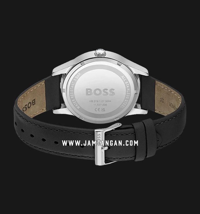 新品 ヒューゴボス ピュリティ 1513984 ブラックダイヤル ブラック