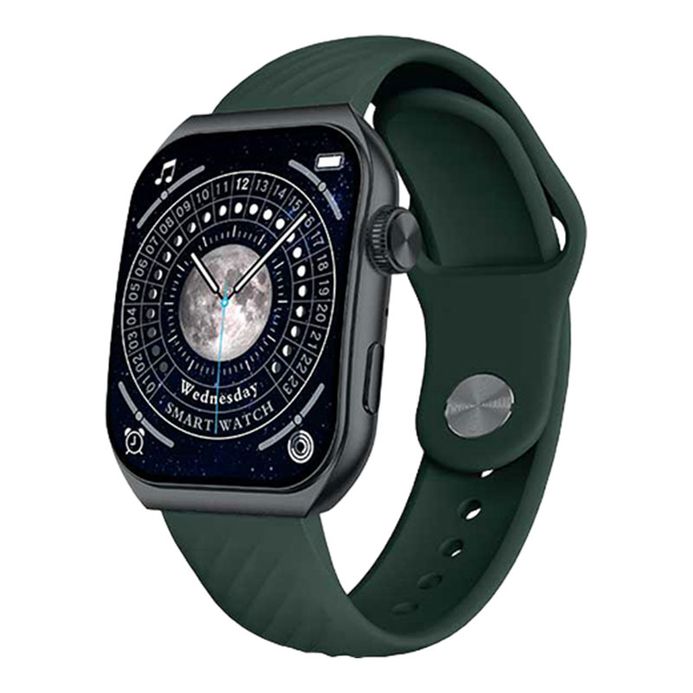 IT Active Watch Curve WR01 Smartwatch Digital Dial Graphite Rubber Strap