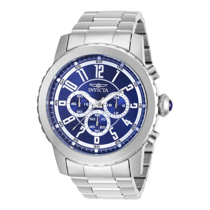 INVICTA Specialty 19464 Chronograph Blue Dial Stainless Steel Strap