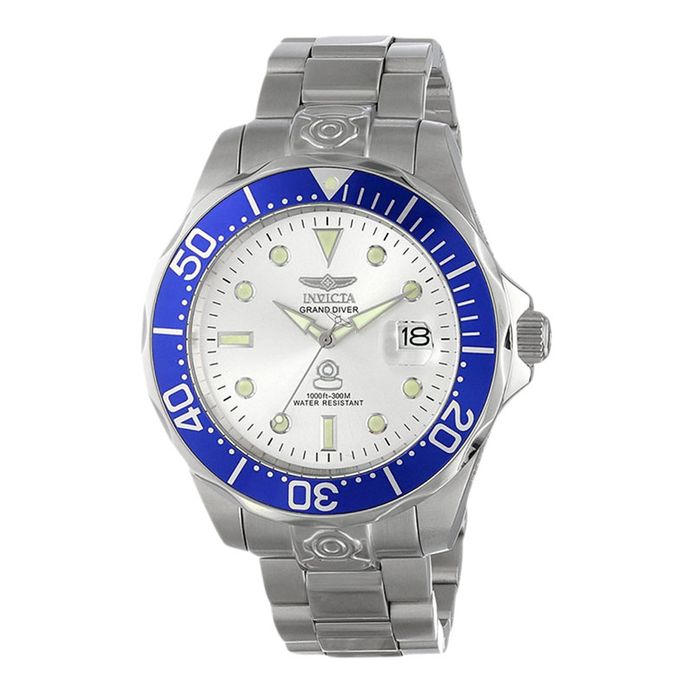 INVICTA Pro Diver 3046 Automatic Silver Dial Stainless Steel Strap