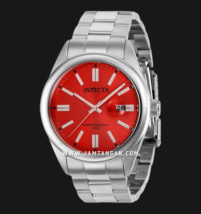 Invicta red dial top