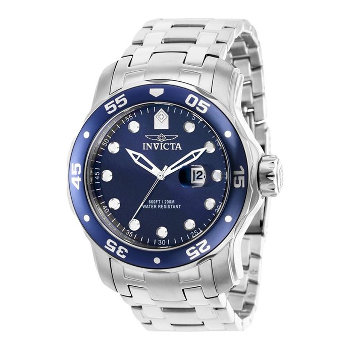 INVICTA Pro Diver 39084 Blue Dial Stainless Steel Strap