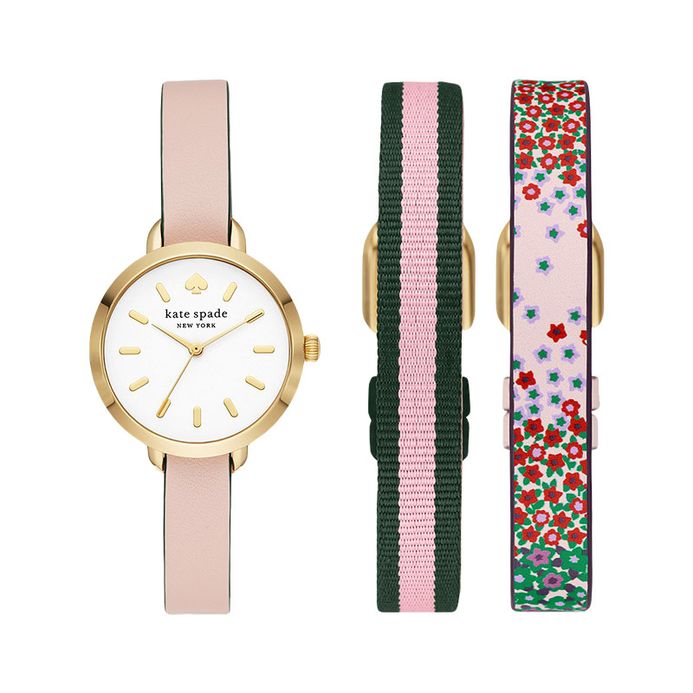 Kate Spade New York Greene KSW1663SET Ladies White Dial Pink