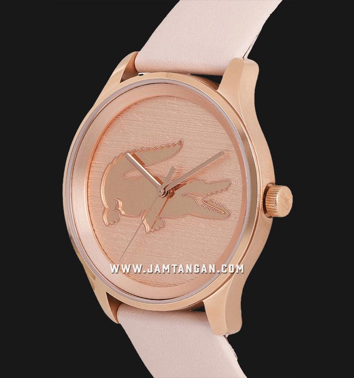 Lacoste victoria watch rose gold best sale