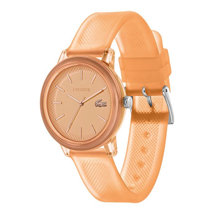 Lacoste 12.12 2001361 Ladies Orange Dial Orange Transparent  display picture 1