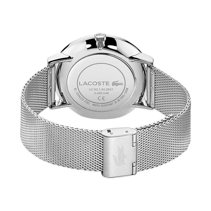Lacoste Moon 2011024 Men Blue Dial Mesh Strap | JAMTANGAN.COM display picture 3