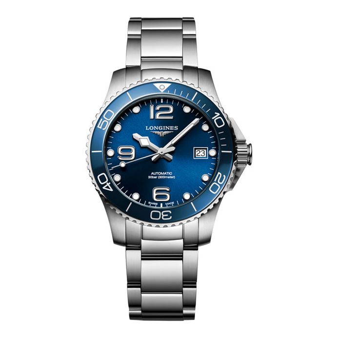Longines HydroConquest 39 Automatic Sunray Blue Dial