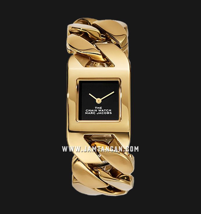Marc jacobs chain watch hot sale