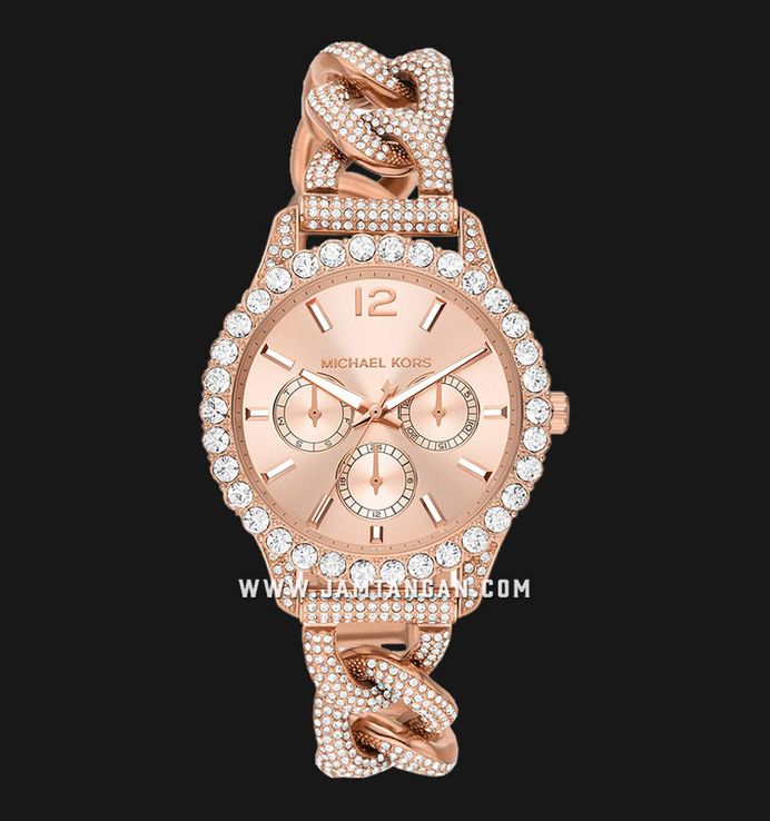 Jam tangan michael kors rose gold top