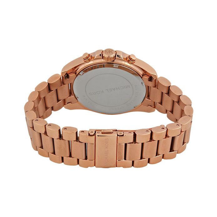 Michael Kors MK5503 Bradshaw Chronograph Rose Dial Rose Gold