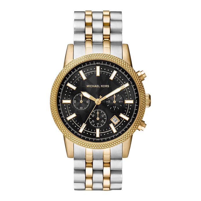Kors Chronograph Watch How To Change Time On Mk Watch Hutton Mens