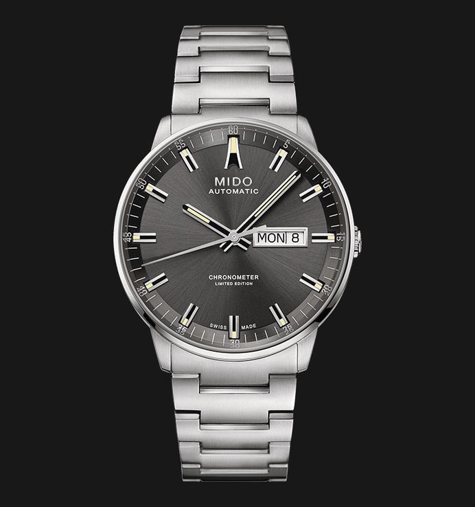 Jam tangan mido chronometer best sale