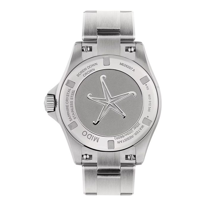 MIDO Ocean Star Automatic Blue Dial Stainless Steel Strap