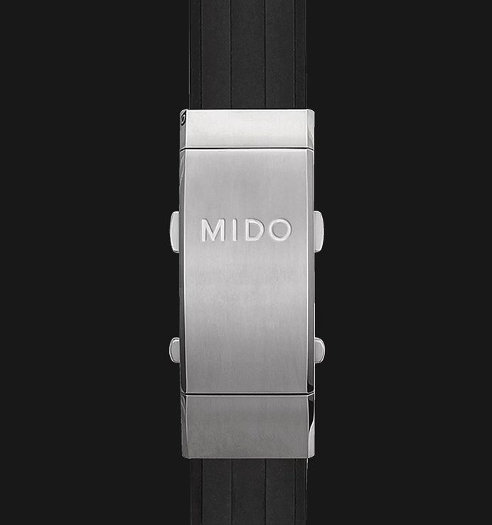 MIDO Ocean Star M026.430.17.051.00 Caliber 80 Automatic Black Dial Black Rubber Strap