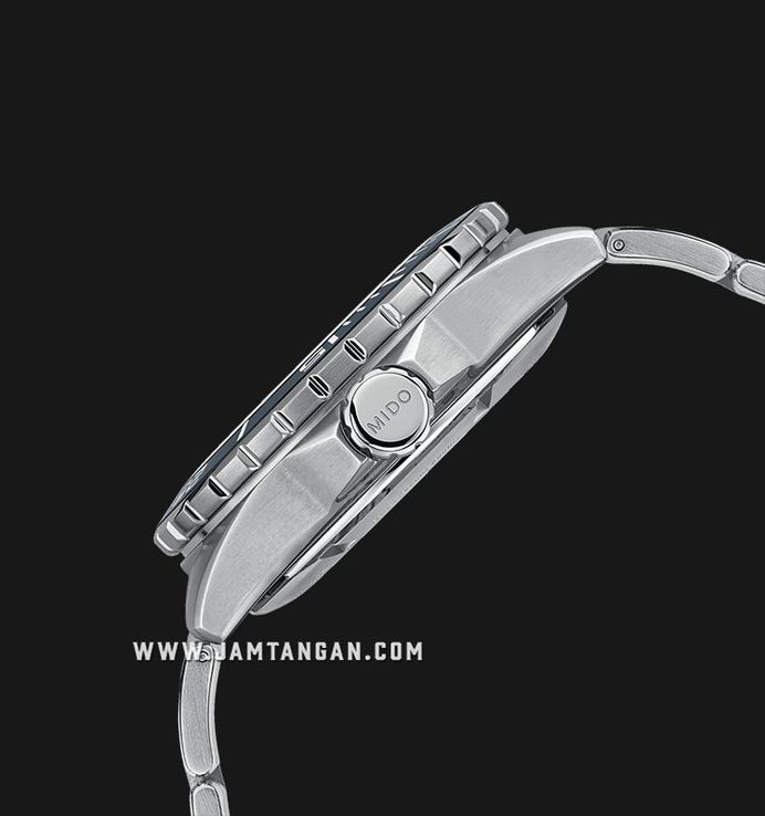 MIDO Ocean Star M026.608.11.041.01 Diver 600 Chronometer Automatic Blue Dial Stainless Steel Strap