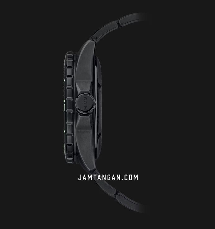 MIDO Ocean Star M026.608.33.051.00 COSC 600 Chronometer Black Dial St. Steel Strap + Extra Strap