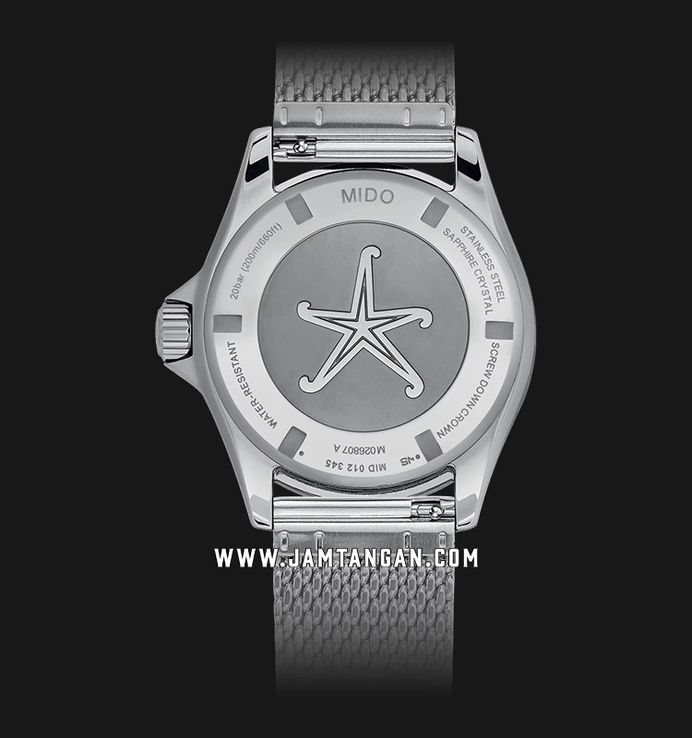 MIDO Ocean Star M026.807.11.041.01 Tribute Blue Dial Mesh Strap Special Edition + Extra Strap