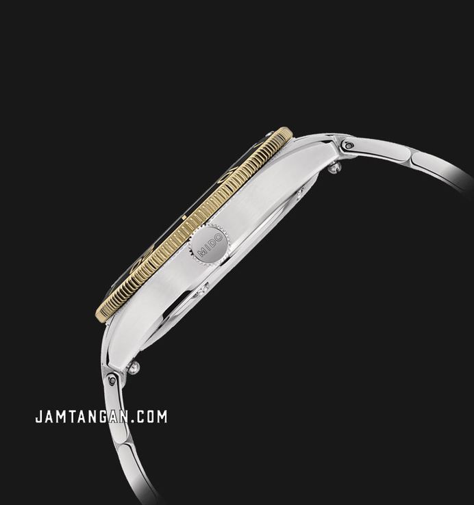 Mido Ocean Star 39 M026.907.21.021.00 80th Anniversary Champagne Pattern Dial St. Steel Strap