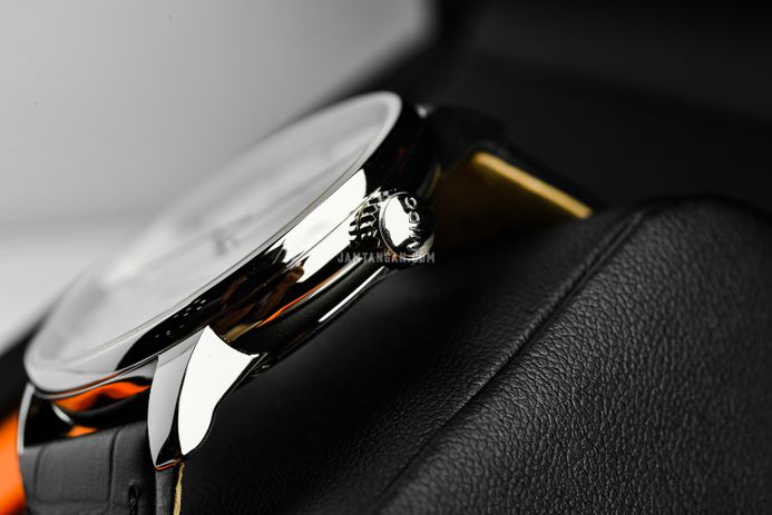 MIDO Baroncelli M037.407.16.261.00 20th Anniversary Ivory Dial Black Leather Strap LIMITED EDITION