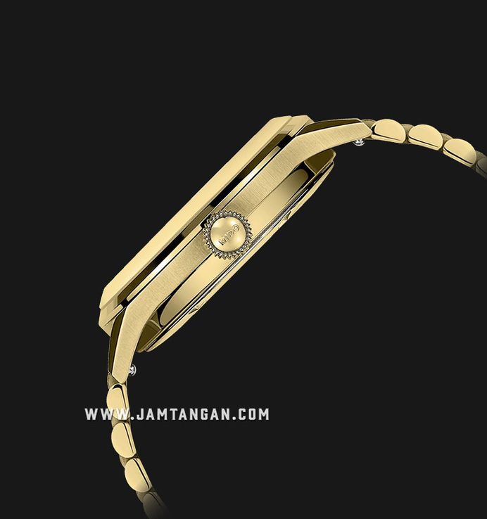 MIDO Multifort Powerwind M040.407.33.027.00 Champagne Dial Yellow Gold Stainless Steel Strap