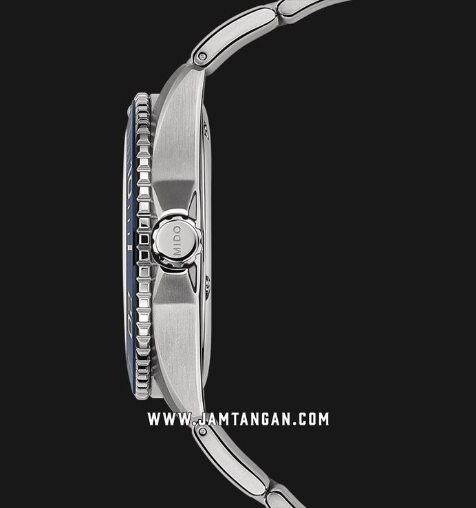 MIDO Ocean Star M042.430.11.041.00 200C Automatic Blue Dial Stainless Steel Strap