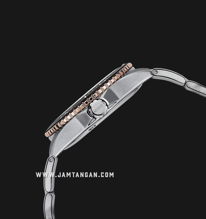 MIDO Ocean Star M042.430.21.051.00 Men 200C Black Dial Stainless Steel Strap