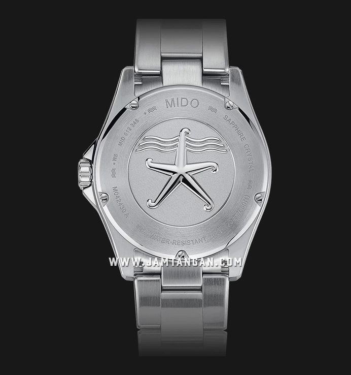 MIDO Ocean Star M042.430.21.051.00 Men 200C Black Dial Stainless Steel Strap