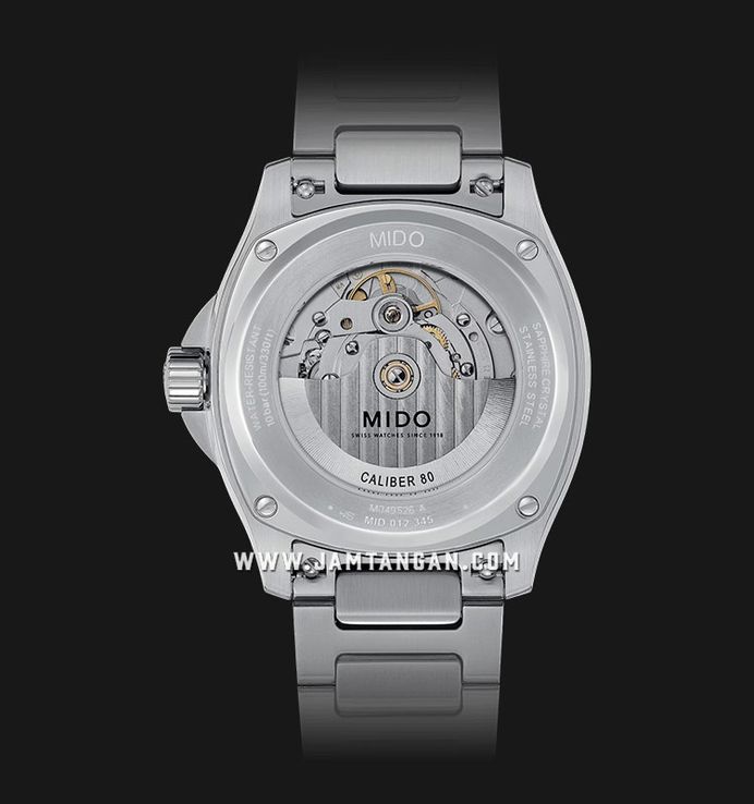 MIDO Multifort TV Big Date M049.526.11.041.00 Blue Dial Stainless Steel Strap