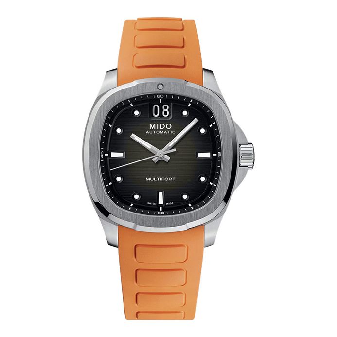 MIDO Multifort TV Big Date Grey Gradient Dial